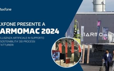 Maxfone presente a Marmomac 2024 Verona: l’intelligenza artificiale in supporto alla sostenibilità dei processi manifatturieri